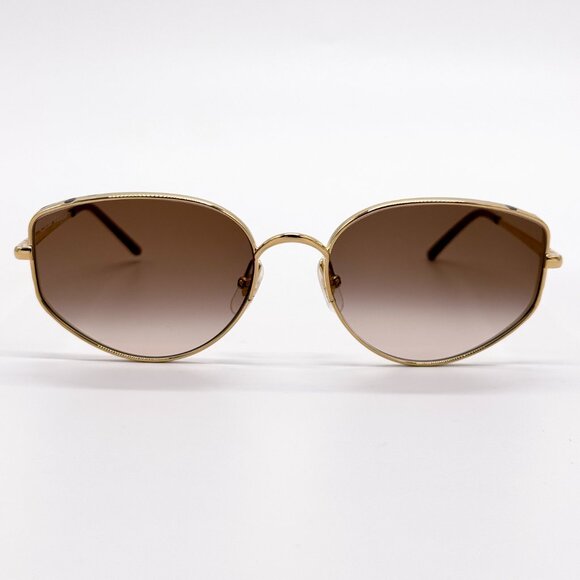 NEW CARTIER CT0300S 002 WOMEN GOLD CAT EYE SUNGLASSES main image 9